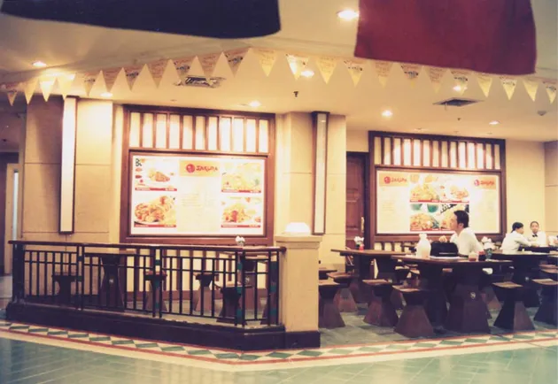Gambar 2.10. Area Ruang Makan pada Restoran Sakura Teppanyaki. 