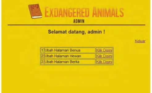 Gambar 1. Desain logo Exdangered Animals 