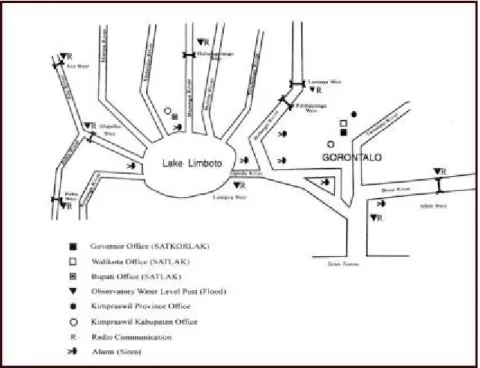 Gambar 9. Peta Inlets Danau Limboto