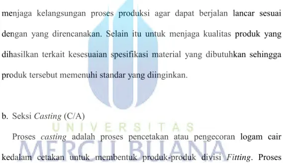 Gambar 1.3  Alur kerja proses casting  (Sumber: Casting 2 Fitting) 