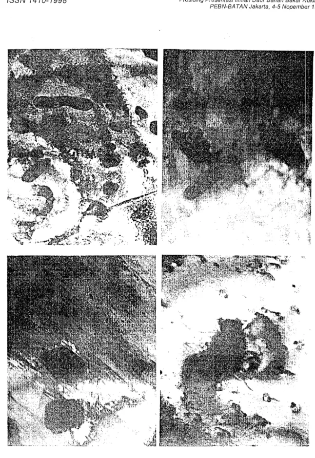 Gambar I.e. Mikrograf TEM dari presipitat zircaloy-4 yang dianil pada suhu 900°C.