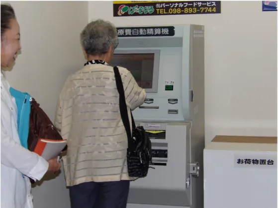 Gambar 1. ATM untuk pembayaran biaya pengobatan/perawatan di RS 