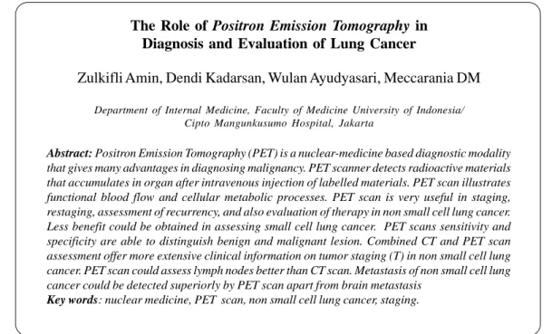 Gambar 1. Prinsip Koinsidensi Annihilasi [ 18 F] dan Positron Emission Tomography (PET)