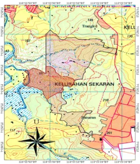 Gambar 1.  Lokasi penelitian