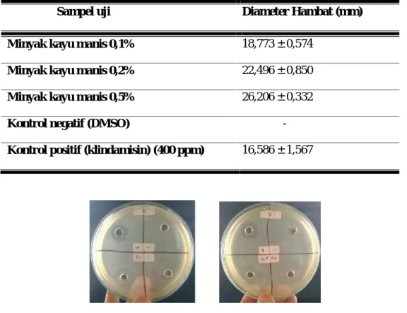 Tabel 1. Hasil Pengujian