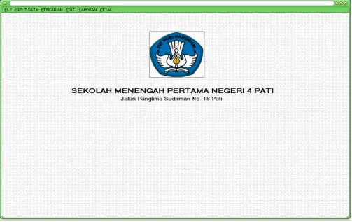 Gambar 1.25 Form Database Sekolah 