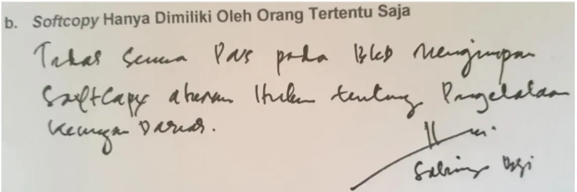 Gambar 7. Bukti Faktor Penyebab 5 