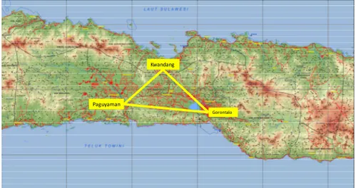 Gambar 2.5 Kawasan Ekonomi Khusus Gorontalo-Paguyaman-Kwandang  (GOPANDANG) 