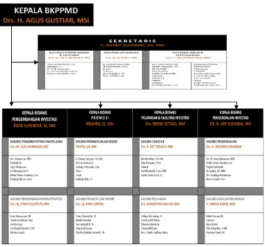 Gambar 3.1 Struktur Organisasi 