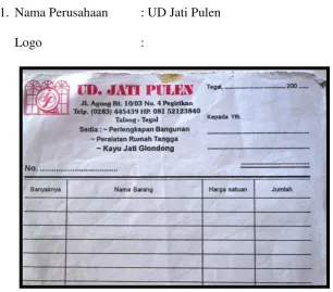 Gambar 3.5 Logo “UD Jati Pulen”