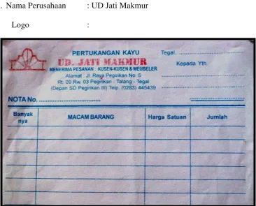 Gambar 3.6 Logo “UD Jati Makmur”