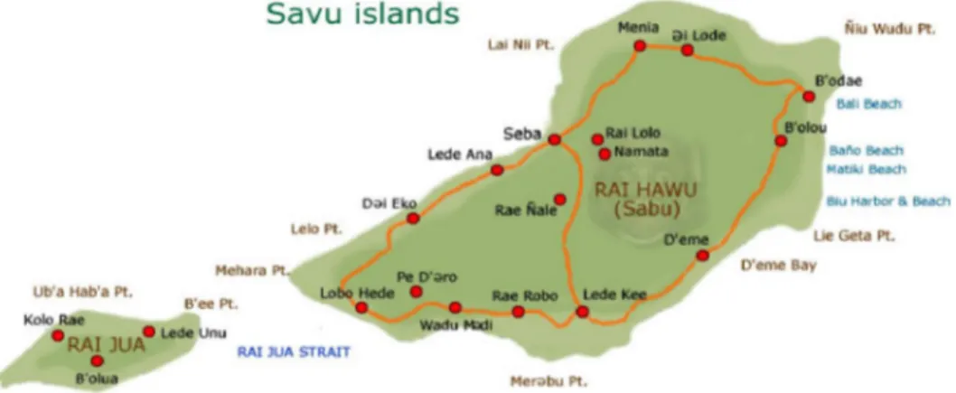 Gambar 2. Kabupaten Sabu Raijua 