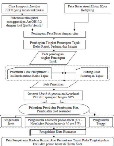 Gambar 1. Diagram Proses Penelitian (The Diagram of Reseach process) Objek penelitian adalah biomassa