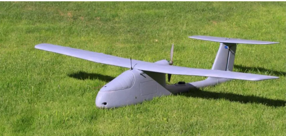 Gambar 3.6. Pesawat UAV LSU-01 