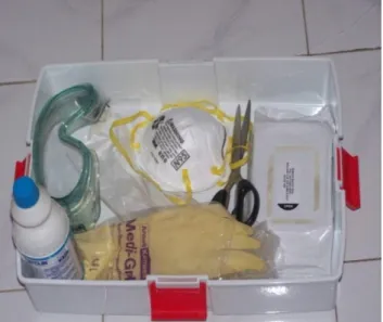 Gambar 1. Perlengkapan Pemulasaran Jenasah 