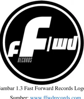Gambar 1.3 Fast Forward Records Logo  Sumber: www.ffwdrecords.com 