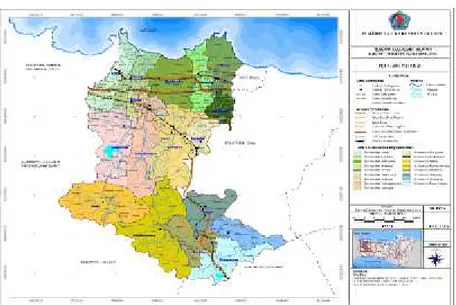 Gambar 2.1 Peta Administrasi Kabupaten Brebes