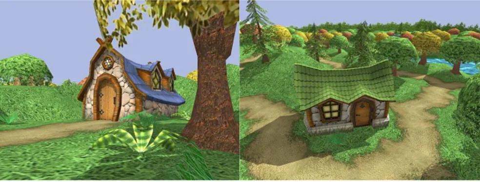 Gambar 4.9. Contoh environtment 3D desa  Sumber Gambar : 3drt.com