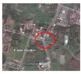 Gambar 1. Lokasi Penelitian Sumber : Google Maps, 2015 2. Data  primer  diperoleh  langsung  dari