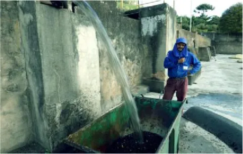 Gambar II.2 Proses pengolahan biji kopi dengan teknik washed coffe  Sumber : https://patriotcraftcoffee.com/processing-methods/ (Diakses pada 