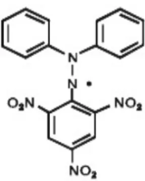 Gambar 2.7 Struktur Kimia DPPH (Molyneux, 2004) 