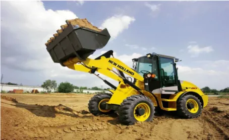 Gambar 3.3 Wheel Loader  3.2 Produktivitas Loader 