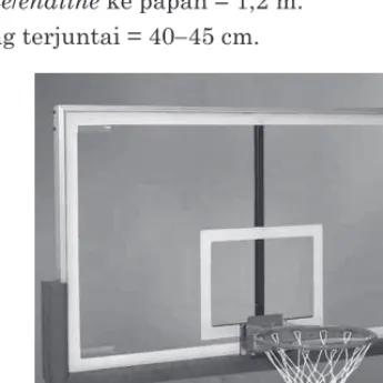 Gambar 1.2 Lapangan basket