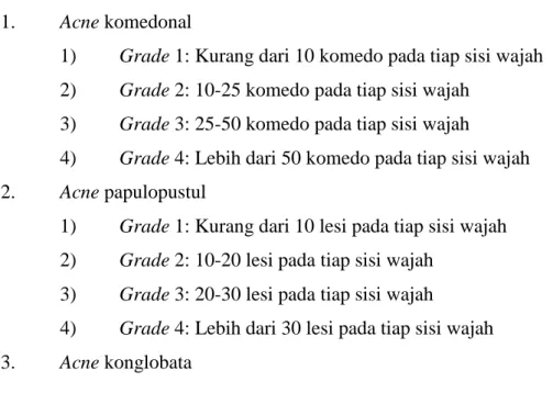 Tabel  2.  Klasifikasi  ASEAN  grading  Lehmann  2003  (Wasitaatmadja, 2010). 