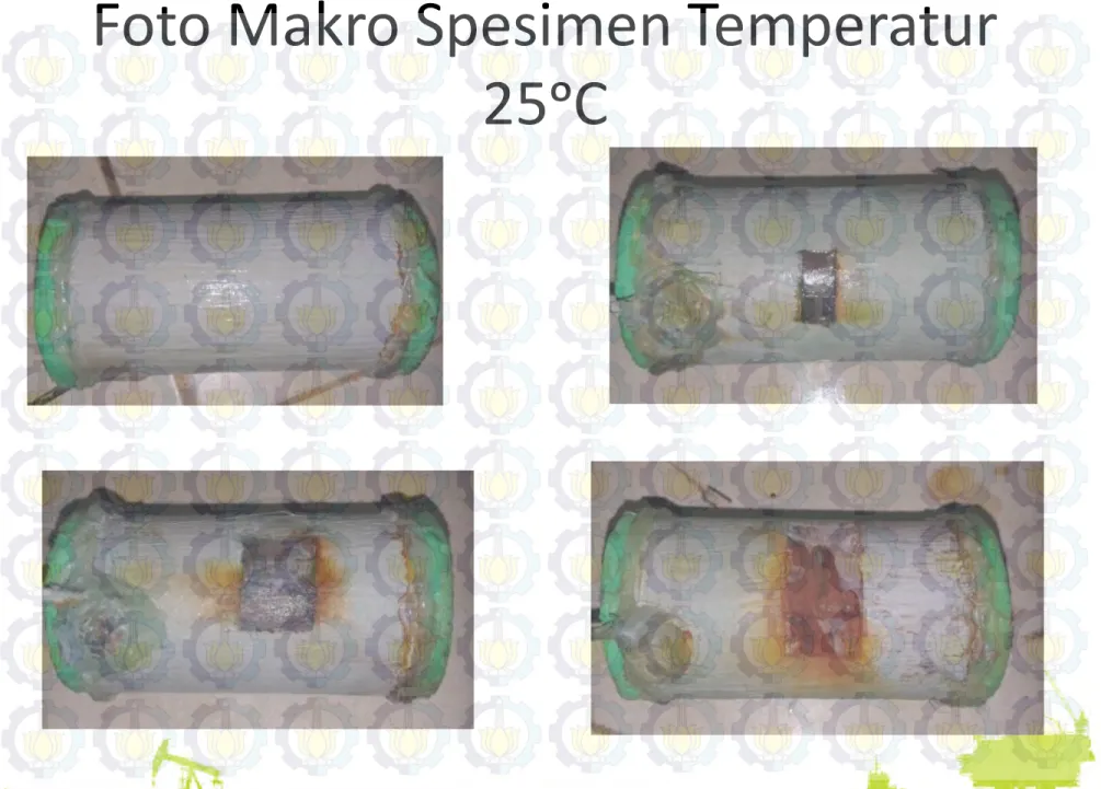 Foto Makro Spesimen Temperatur  25ᵒC