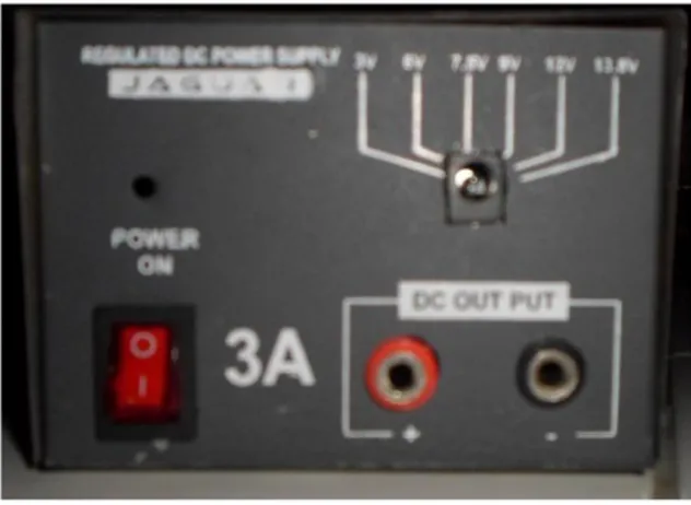 Gambar 15 Power supply  Tabel 3 Spesifikasi Power Supply 