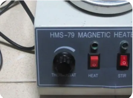 Gambar 3.10. HMS-79 Magnetic heated stirrer  5. Syringe Pump 