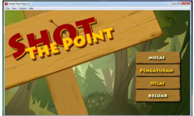 Gambar 1.1 Interface Halaman Menu Utama 