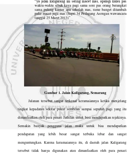 Gambar 1. Jalan Kaligarang, Semarang 
