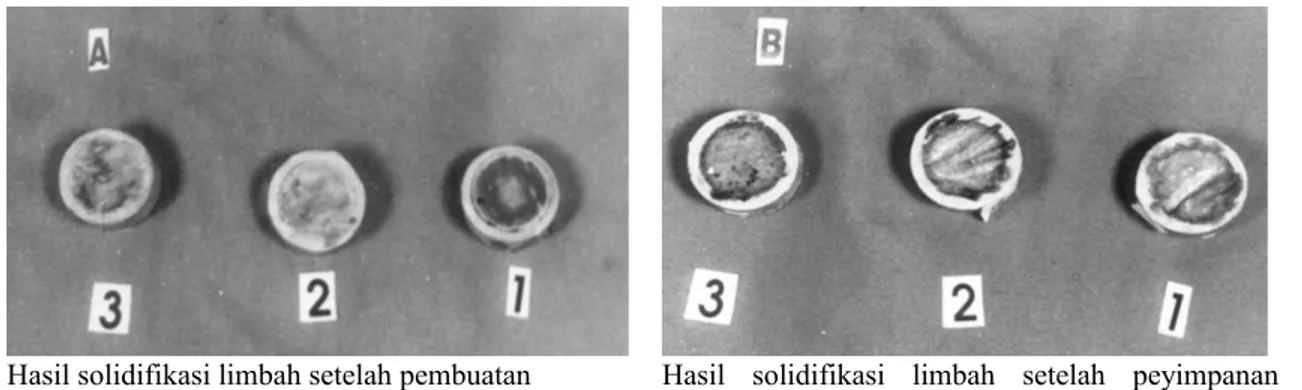 Tabel 4. Keadaan   limbah   cair   hasil   uji metalografi dan ceramografi di bilik radiasi (Hot Cell) di P2TBDU