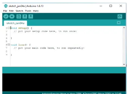 Gambar 2.5. Tampilan dari Arduino IDE 