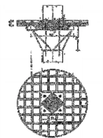 Gambar 2.9 Sambungan Baut antara Kolom dengan Plat Cantilever  pada Keempat Sisinya 
