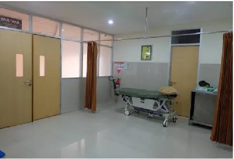 Gambar 4.12 Ruang transfer pasien masuk 