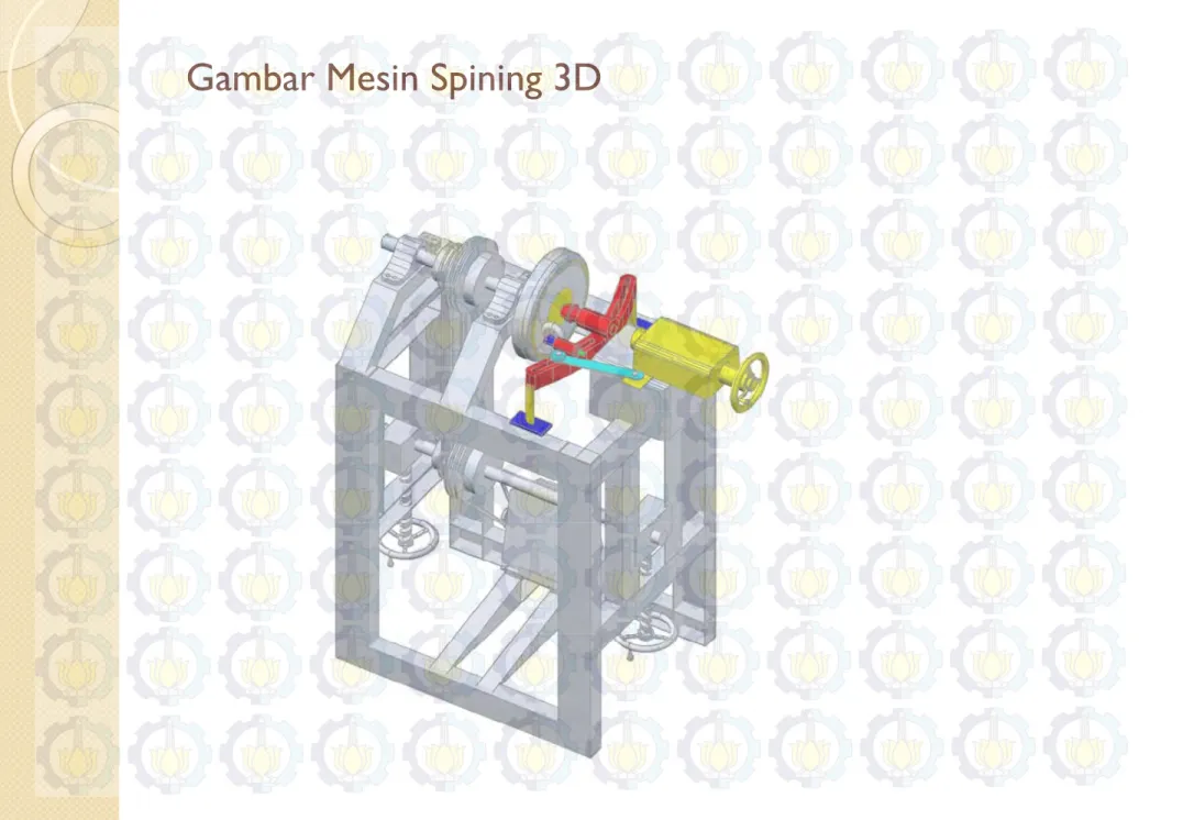 Gambar Mesin Spining 3DGambar Mesin Spining 3D