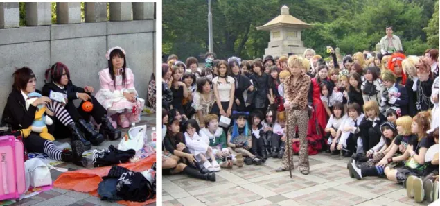 Gambar 2.1 Komunitas Gothic Lolita di Jepang 