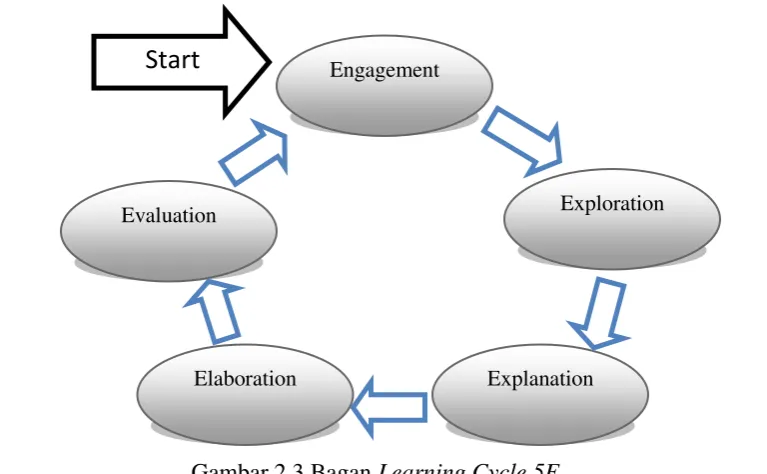 Gambar 2.3 Bagan Learning Cycle 5E 