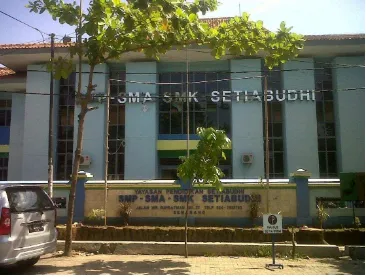 Gambar 2. Lokasi SMP Setiabudhi Semarang   