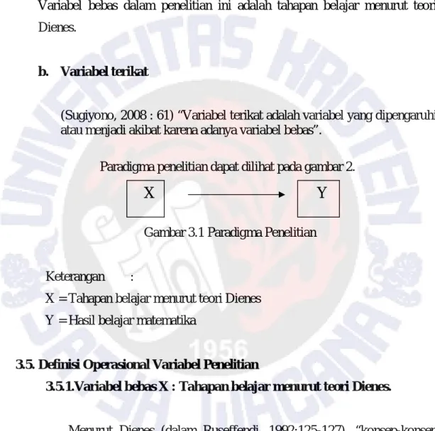 Gambar 3.1 Paradigma Penelitian 