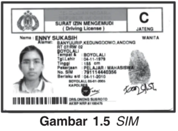 Gambar 1.4 Ijazah sekolah