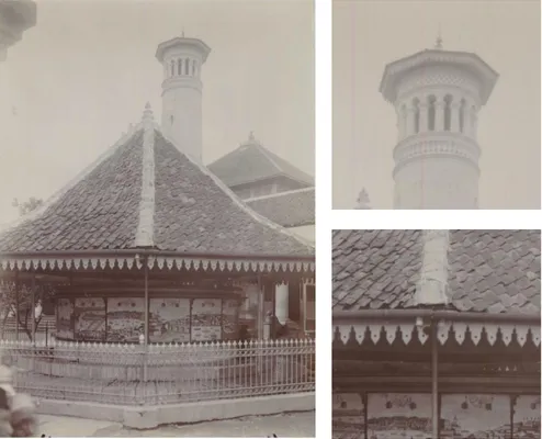 Gambar 8. Foto menara Masjid Sunan Ampel tahun 1930. Hingga tahun 1930, belum ada perubahan yang  terlihat pada menara Masjid Sunan Ampel