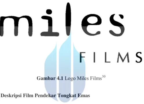 Gambar 4.1  Logo Miles Films 30