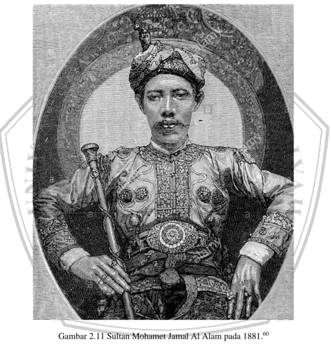 Gambar dibawah menunjukkan Sultan Sulu yang menyewakan Kalimantan  Utara kepada perusahaan Inggris pada tahun 1878