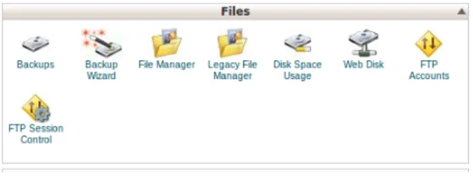 Gambar 2.7: Akses menu File Manager
