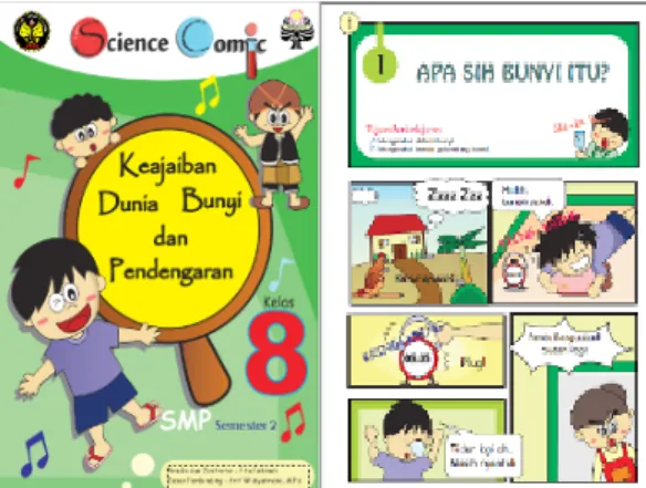 Gambar 1. Tampilan Media Science Comic Berba- Berba-sis PBL