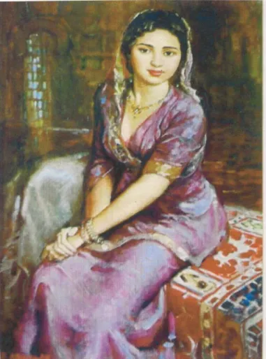 Gambar 2. “Gadis Arab”, Basuki Abdullah 