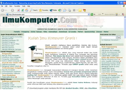 Gambar 2: IlmuKomputer.Com 